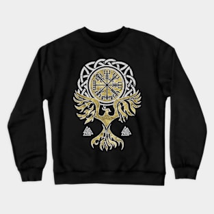 Vegvisir and Phoenix bird Crewneck Sweatshirt